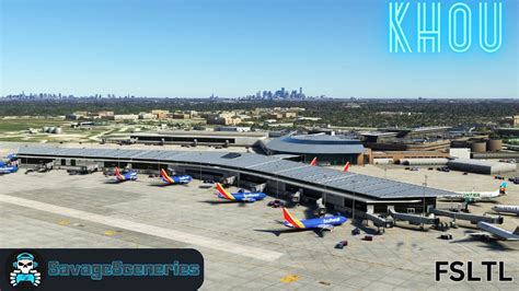 KHOU - Houston Hobby Airport v1. . Khou msfs